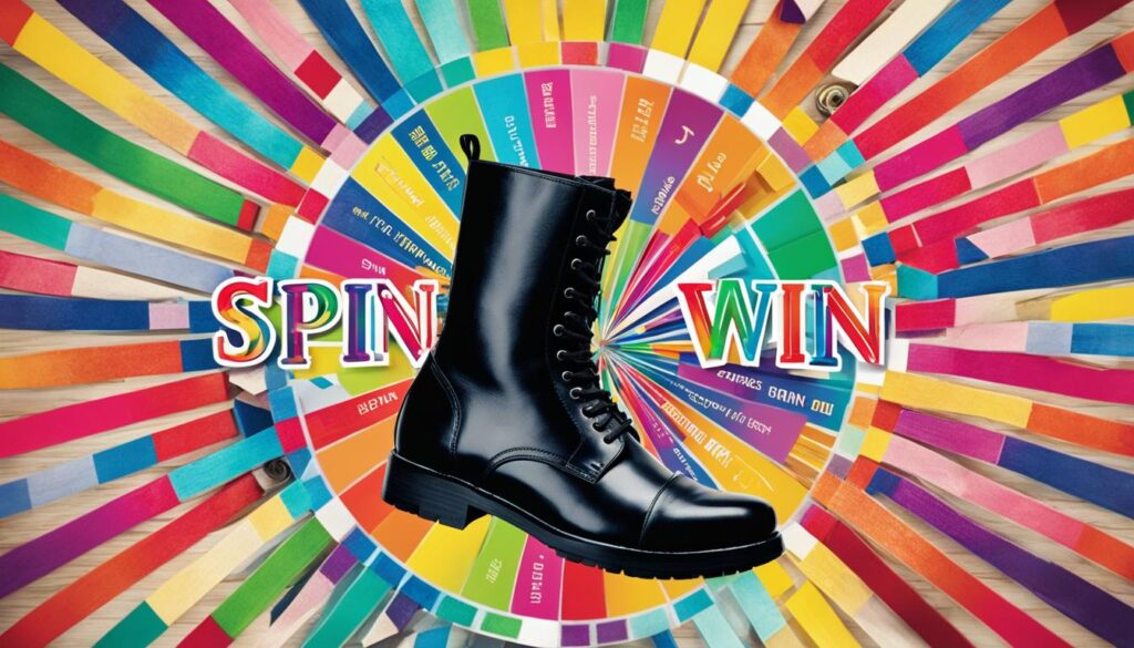 spin to win boots